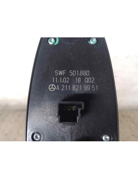 MANDO ELEVALUNAS DELANTERO IZQUIERDO MERCEDES-BENZ CLASE E (BM 211) BERLINA - 202718