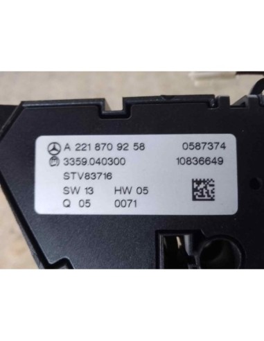 MANDO REGULACION ASIENTO MERCEDES-BENZ CLASE S...