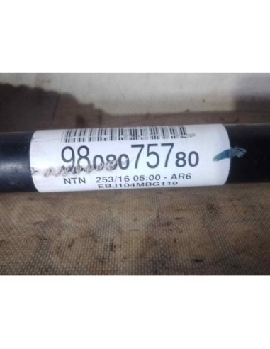 TRANSMISION DELANTERA DERECHA PEUGEOT 3008 -...