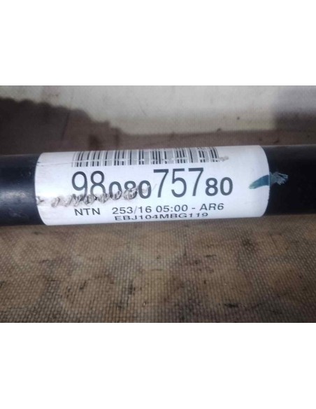 TRANSMISION DELANTERA DERECHA PEUGEOT 3008 - 207177