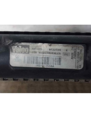 RADIADOR AGUA VOLKSWAGEN GOLF V (1K1)(10 2003)...