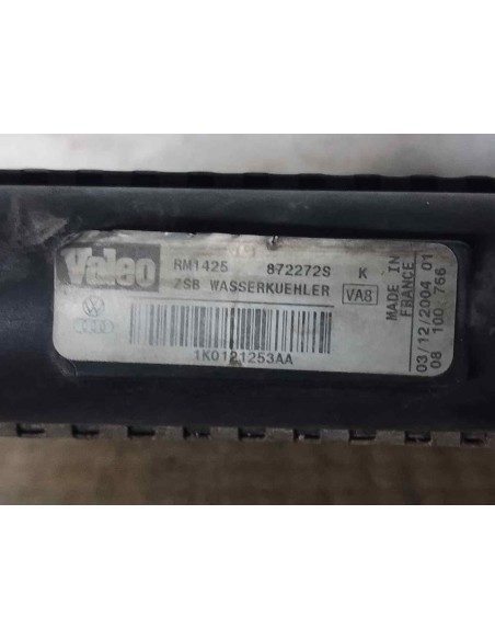 RADIADOR AGUA VOLKSWAGEN GOLF V (1K1)(10 2003) - 210856