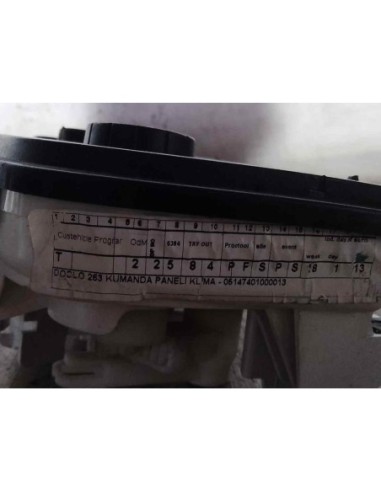 MANDO CALEFACCION / AIRE ACONDICIONADO FIAT II...