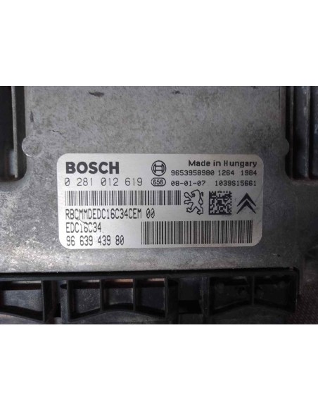 CENTRALITA MOTOR UCE CITROEN BERLINGO - 211951