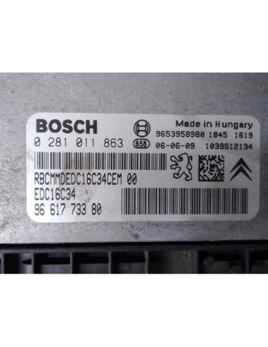 CENTRALITA MOTOR UCE PEUGEOT 307 BERLINA (S2) -...