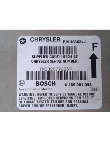 CENTRALITA AIRBAG CHRYSLER VOYAGER GS - 212336