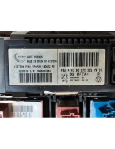 MANDO CALEFACCION / AIRE ACONDICIONADO PEUGEOT...