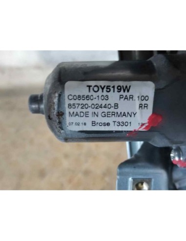 ELEVALUNAS TRASERO DERECHO TOYOTA AURIS (E18) -...