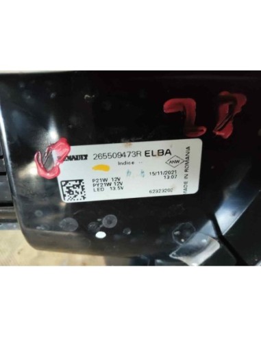 PILOTO TRASERO DERECHO DACIA DUSTER II - 249952