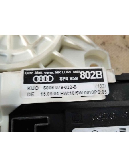 MOTOR ELEVALUNAS TRASERO DERECHO AUDI A3 (8P1) - 140910
