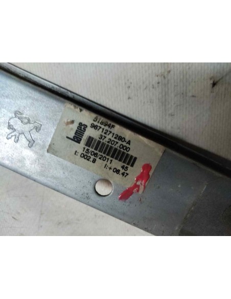 ELEVALUNAS TRASERO DERECHO PEUGEOT 207 - 187989