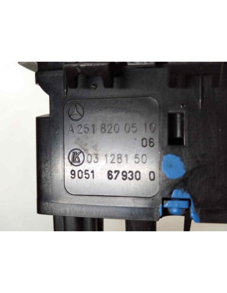 MANDO ELEVALUNAS TRASERO IZQUIERDO MERCEDES-BENZ CLASE A (BM 169) - 95429