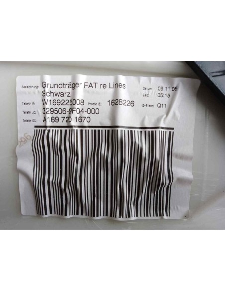 GUARNECIDO PUERTA DELANTERA DERECHA MERCEDES-BENZ CLASE A (BM 169) - 95464