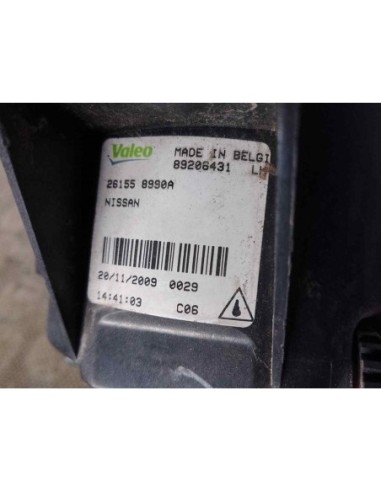 FARO ANTINIEBLA IZQUIERDO NISSAN QASHQAI +2...