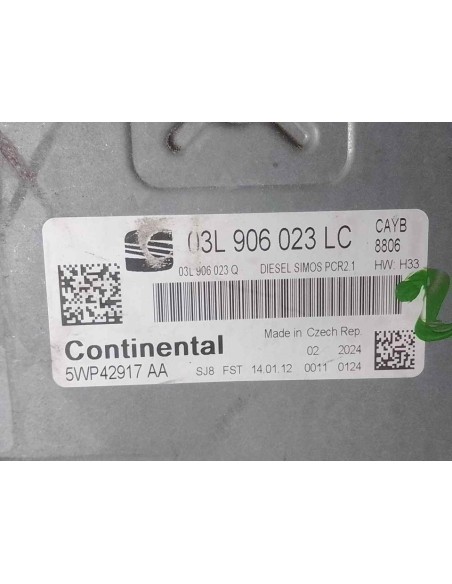CENTRALITA MOTOR UCE SEAT IBIZA BERLINA (6J5) - 188084