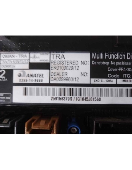 SISTEMA AUDIO / RADIO CD RENAULT CAPTUR I - 194210