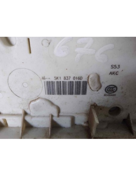 CERRADURA PUERTA DELANTERA DERECHA VOLKSWAGEN GOLF SPORTSVAN VII (AM1)(12 2013) - 201659