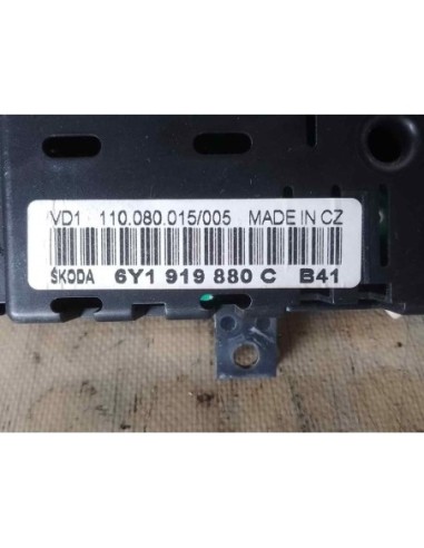 CUADRO INSTRUMENTOS SKODA FABIA (6Y2/6Y3) - 124693