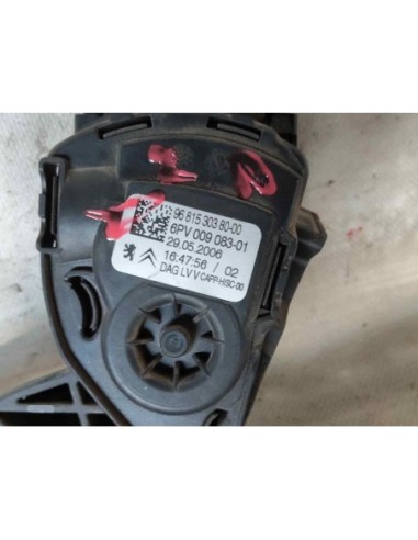 PEDAL ACELERADOR PEUGEOT 207 - 255710