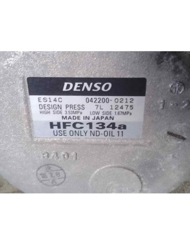COMPRESOR AIRE ACONDICIONADO TOYOTA PRIUS...