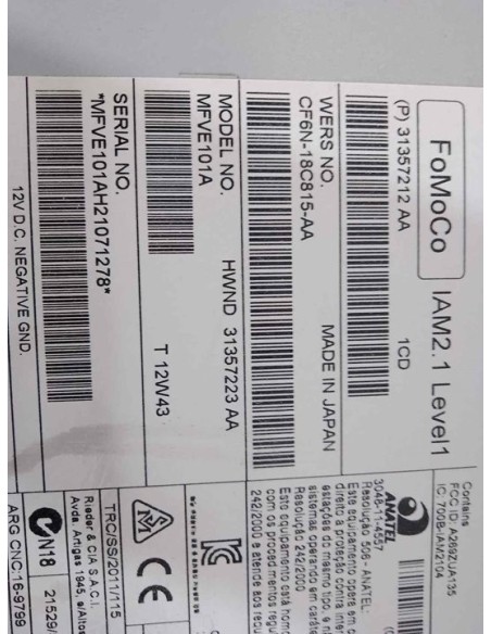 SISTEMA AUDIO / RADIO CD VOLVO V40 - 221233