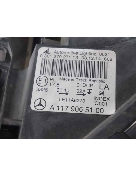 FARO IZQUIERDO MERCEDES-BENZ CLASE CLA (BM 117) - 217517