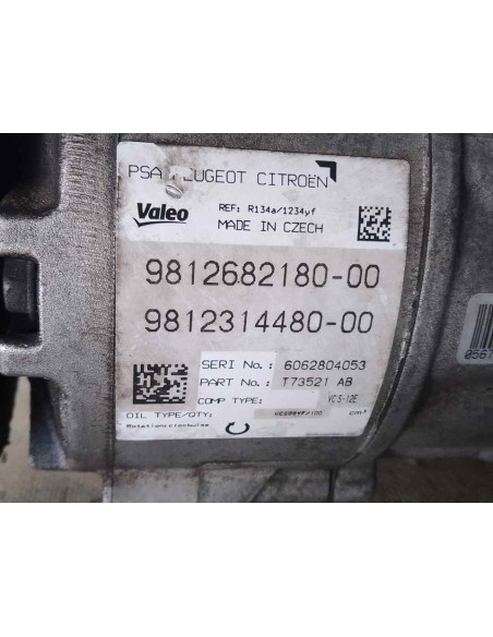 COMPRESOR AIRE ACONDICIONADO PEUGEOT 308 - 171266