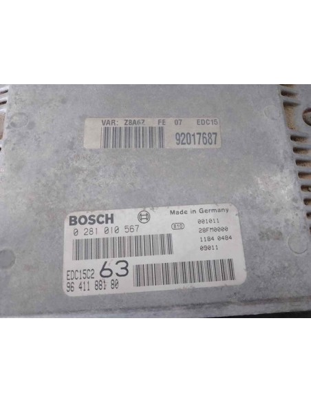 CENTRALITA MOTOR UCE PEUGEOT 607 (S1)(12 2000) - 120595