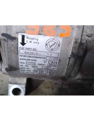 COMPRESOR AIRE ACONDICIONADO ALFA ROMEO 159...