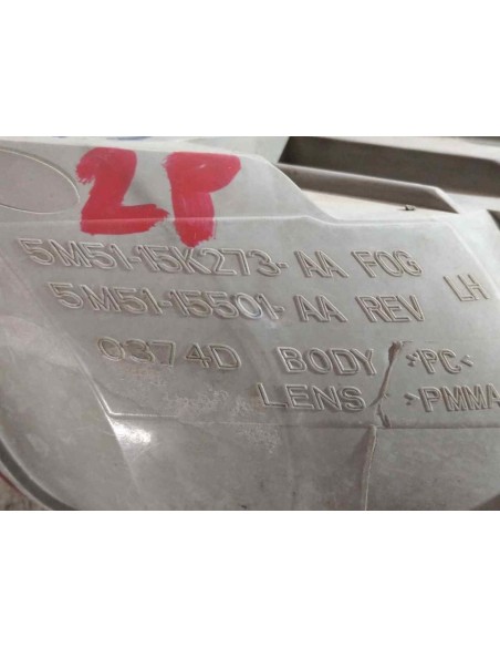 FARO ANTINIEBLA TRASERO IZQUIERDO FORD FOCUS BERLINA (CB4) - 124626