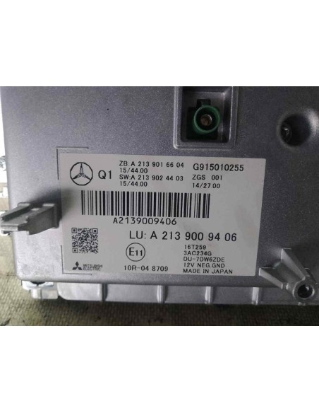 PANTALLA MULTIFUNCION MERCEDES-BENZ CLASE E (BM 213) BERLINA - 213243