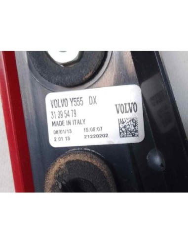 PILOTO TRASERO DERECHO VOLVO V40 - 221217