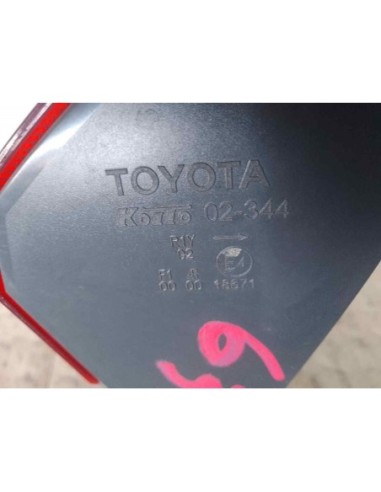 PILOTO TRASERO DERECHO INTERIOR TOYOTA AURIS...