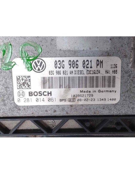 CENTRALITA MOTOR UCE VOLKSWAGEN GOLF V (1K1)(10 2003) - 220091