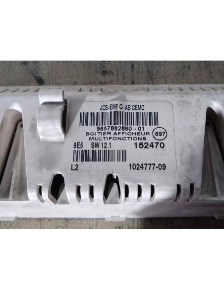 PANTALLA MULTIFUNCION CITROEN C4 BERLINA - 186582