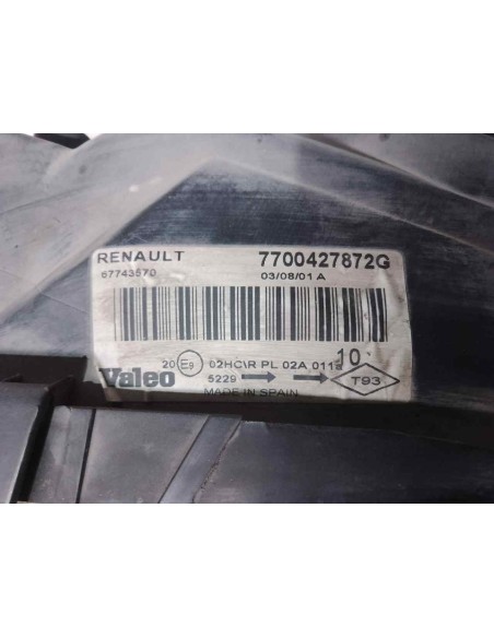 FARO IZQUIERDO RENAULT MEGANE I FASE 2 CLASSIC (LA   ) - 215030