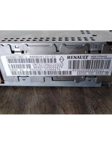 SISTEMA AUDIO / RADIO CD RENAULT SCENIC II (JM)...