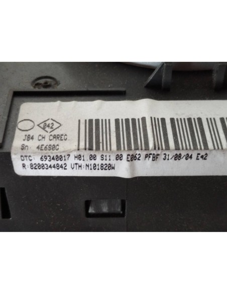 MANDO CLIMATIZADOR RENAULT SCENIC II (JM) - 94724