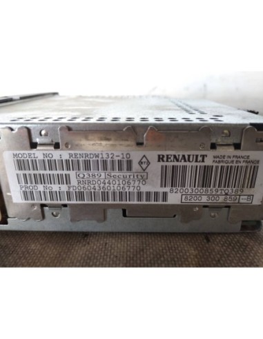 SISTEMA AUDIO / RADIO CD RENAULT SCENIC II (JM)...