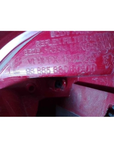 PILOTO TRASERO IZQUIERDO PEUGEOT 207 - 160525