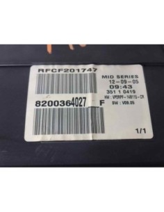 CUADRO INSTRUMENTOS RENAULT MEGANE II COUPE/CABRIO - 104859 2