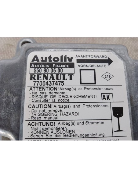 CENTRALITA AIRBAG RENAULT MEGANE I FASE 2 GRANDTOUR (KA   ) - 107687