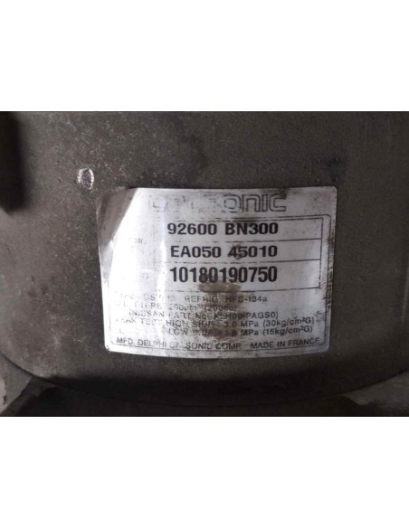 COMPRESOR AIRE ACONDICIONADO NISSAN ALMERA TINO (V10M) - 98399