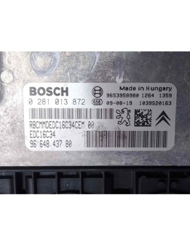 CENTRALITA MOTOR UCE CITROEN BERLINGO COMBI -...