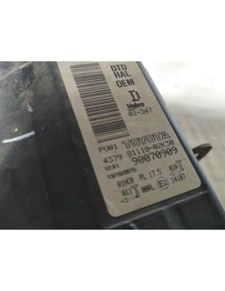 FARO DERECHO TOYOTA AURIS (E18) - 143152