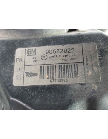 FARO DERECHO OPEL ZAFIRA A - 95047