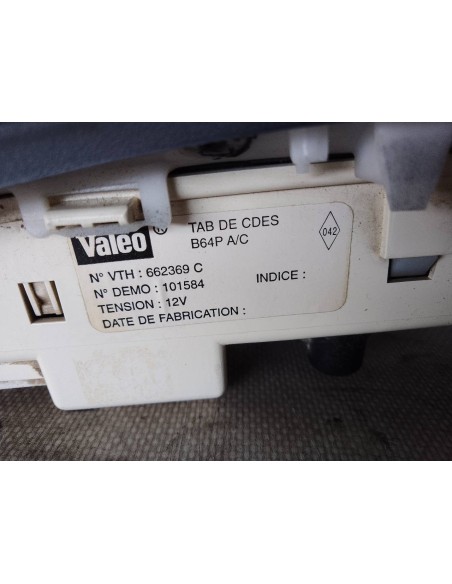 MANDO CALEFACCION / AIRE ACONDICIONADO RENAULT MEGANE I FASE 2 GRANDTOUR (KA   ) - 107708