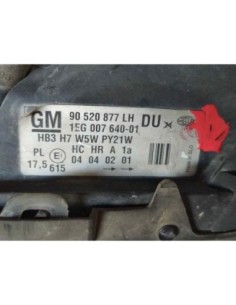 FARO IZQUIERDO OPEL ASTRA G BERLINA - 98318 2