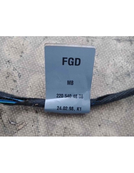 MANDO ELEVALUNAS TRASERO IZQUIERDO MERCEDES-BENZ CLASE S (BM 220) BERLINA - 177912