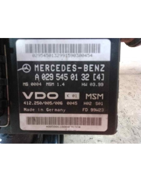 CENTRALITA MOTOR UCE MERCEDES-BENZ CLASE A (BM 168) - 158975